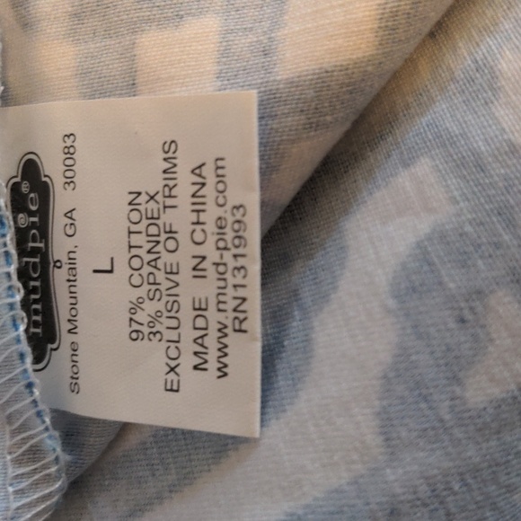 Mud Pie Women's Size L 12-14 Sleeveless Geometric Print One Piece Dress - Picture 15 of 16